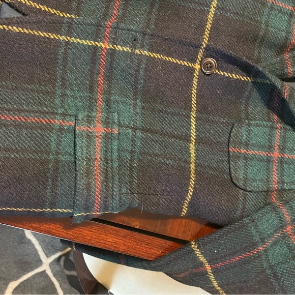 Polo by Ralph Lauren Boys 12 Holiday Tartan Plaid Wool in Blazers, NWT - Picture 5 of 7